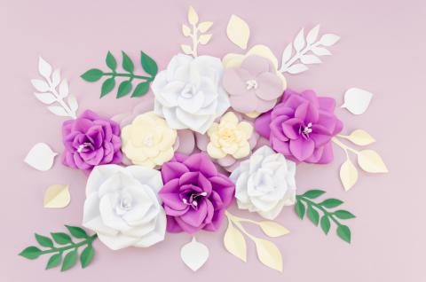 Paper flowers