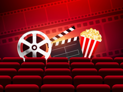 movie theatre clip art