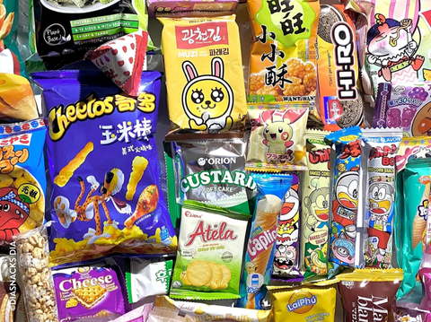 Asian snacks