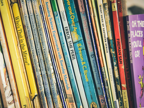 random assortment of picturebooks