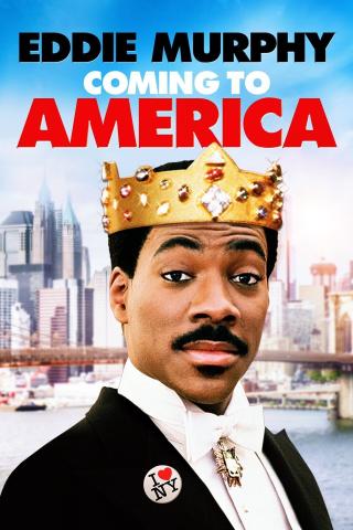 Movie poster of Coming to America