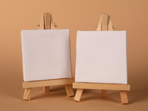 mini canvases