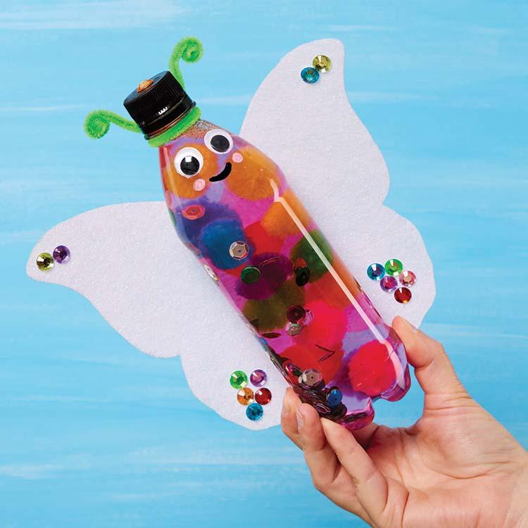 Butterfly sensory bottle