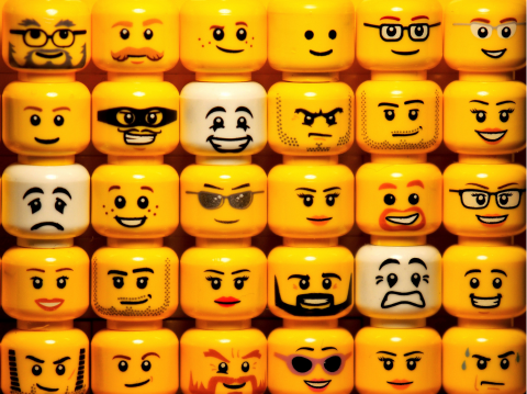 LEGO heads